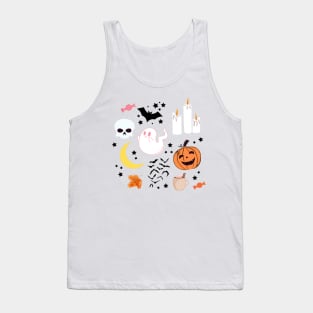 Fun gothic autumn pattern Tank Top